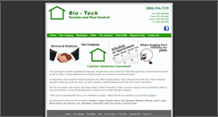 Desktop Screenshot of biotechpestcontrol.com